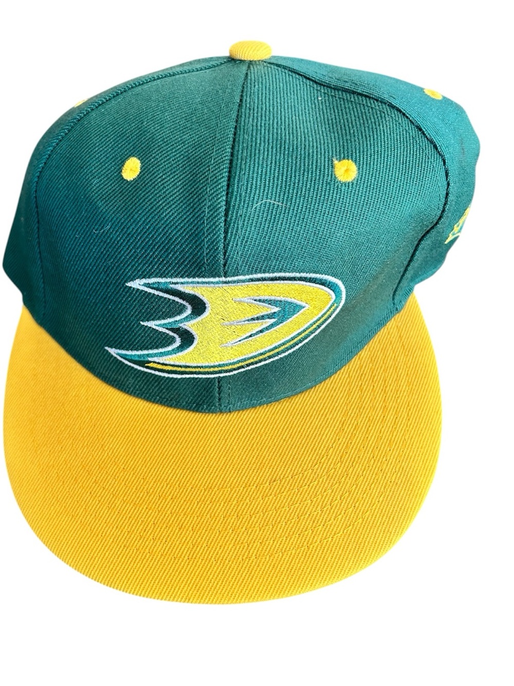 Anaheim ducks cap poly pomona collab baseball hat snap back